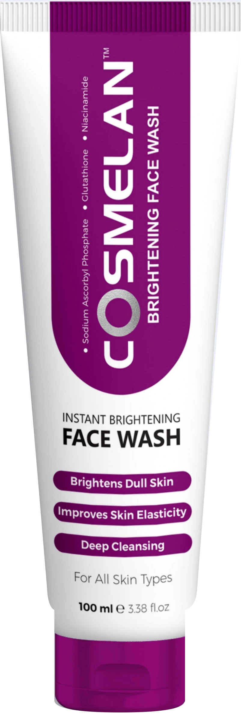 Cosmelan Brightening Facewash — original TAP packaging